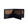 Adrian Klis Leather Billfold Wallet 114 - Black