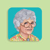 MAKE Original - Golden Girls Sophia Andrea Hooge - Coaster