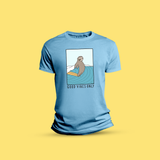 Surfing Sloth Bleu Marie MAKE Original Unisex Premium T-Shirt