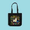 MAKE Original - Animals are Friends -  Tote Bag Black